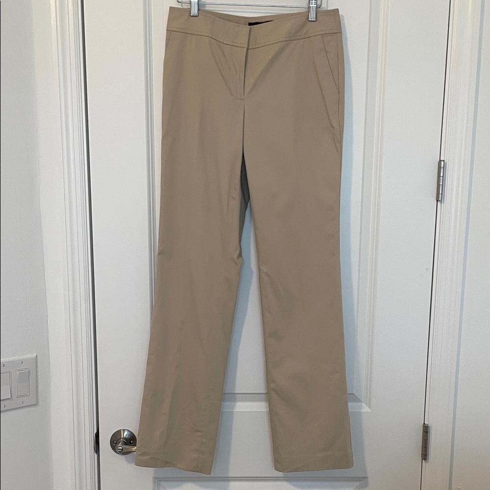 Talbots Classic Beige Boot Cut Pants